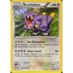 carte Pokémon 107/135 Brouhabam 140 PV BW09 - Tempête Plasma NEUF FR 