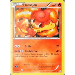 carte Pokémon 19/135 Flamajou 70 PV BW09 - Tempête Plasma NEUF FR 