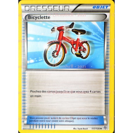 carte Pokémon 117/135 Bicyclette BW09 - Tempête Plasma NEUF FR 