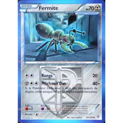 carte Pokémon 91/135 Fermite 70 PV BW09 - Tempête Plasma NEUF FR 