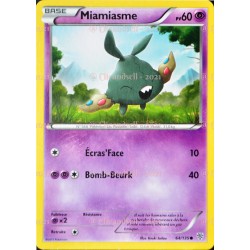 carte Pokémon 64/135 Miamiasme 60 PV BW09 - Tempête Plasma NEUF FR 