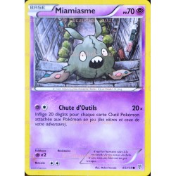 carte Pokémon 65/135 Miamiasme 70 PV BW09 - Tempête Plasma NEUF FR 