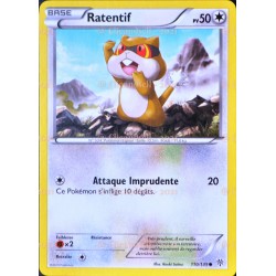carte Pokémon 110/135 Ratentif 50 PV BW09 - Tempête Plasma NEUF FR 