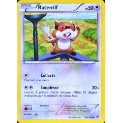 carte Pokémon 111/135 Ratentif 50 PV BW09 - Tempête Plasma NEUF FR 