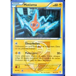 carte Pokémon 49/135 Motisma 60 PV BW09 - Tempête Plasma NEUF FR 