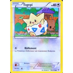carte Pokémon 102/135 Togepi 40 PV BW09 - Tempête Plasma NEUF FR 