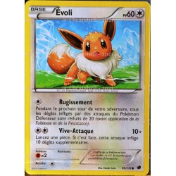 carte Pokémon Evoli 60 PV 89/116 GLACIATION PLASMA NEUF FR 