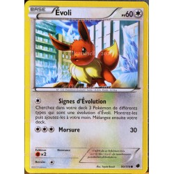 carte Pokémon Evoli 60 PV 90/116 GLACIATION PLASMA NEUF FR