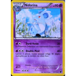 carte Pokémon Nidorina 90 PV 41/116 GLACIATION PLASMA NEUF FR