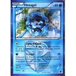 carte Pokémon Hexagel 80 PV 30/116 GLACIATION PLASMA NEUF FR 