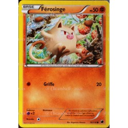 carte Pokémon Férosinge 50 PV 59/116 GLACIATION PLASMA NEUF FR 
