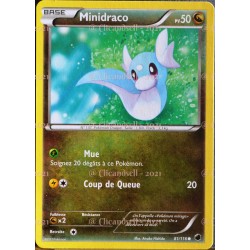 carte Pokémon Minidraco 50 PV 81/116 GLACIATION PLASMA NEUF FR 