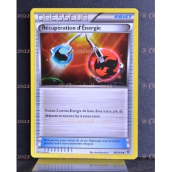 carte Pokémon 80/101 Récupération d'Énergie Série BW Explosion Plasma NEUF FR 