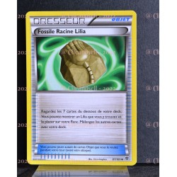 carte Pokémon 87/101 Fossile Racine Lilia Série BW Explosion Plasma NEUF FR 