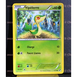 carte Pokémon 1/114 Vipélierre Noir & Blanc NEUF FR 