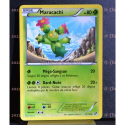 carte Pokémon 11/114 Maracachi Noir & Blanc NEUF FR 