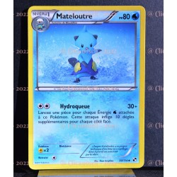 carte Pokémon 30/114 Mateloutre Noir & Blanc NEUF FR 