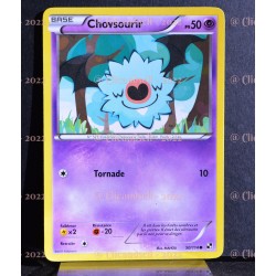 carte Pokémon 50/114 Chovsourir Noir & Blanc NEUF FR 