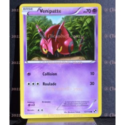 carte Pokémon 52/114 Venipatte Noir & Blanc NEUF FR 