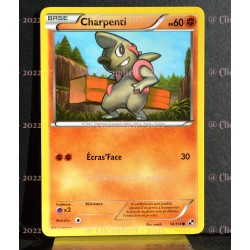 carte Pokémon 58/114 Charpenti Noir & Blanc NEUF FR 