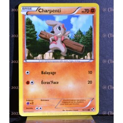 carte Pokémon 59/114 Charpenti Noir & Blanc NEUF FR 