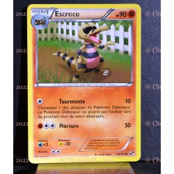 carte Pokémon 64/114 Escroco Noir & Blanc NEUF FR 