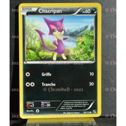 carte Pokémon 66/114 Chacripan Noir & Blanc NEUF FR 