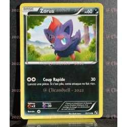 carte Pokémon 70/114 Zorua Noir & Blanc NEUF FR 