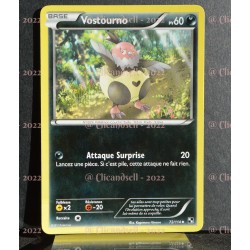 carte Pokémon 72/114 Vostourno Noir & Blanc NEUF FR 