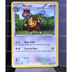 carte Pokémon 79/114 Miradar Noir & Blanc NEUF FR 