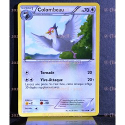carte Pokémon 85/114 Colombeau Noir & Blanc NEUF FR