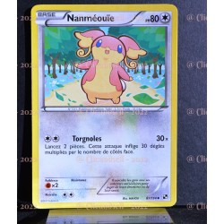 carte Pokémon 87/114 Nanméouïe Noir & Blanc NEUF FR 
