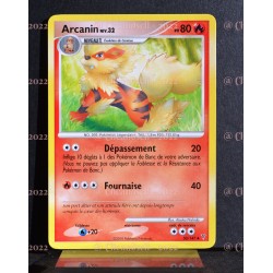 carte Pokémon 50/147 Arcanin Lv.32 80 PV Platine VS NEUF FR 