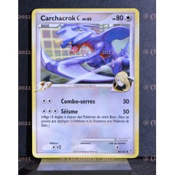 carte Pokémon 60/147 Carchacrok [C] Lv.62 80 PV Platine VS NEUF FR 