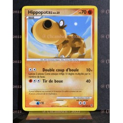 carte Pokémon 61/147 Hippopotas Lv.29 70 PV Platine VS NEUF FR 