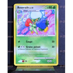 carte Pokémon 81/147 Roserade Lv.25 80 PV Platine VS NEUF FR 