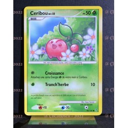 carte Pokémon 96/147 Ceribou Lv.10 50 PV Platine VS NEUF FR 