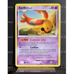 carte Pokémon 98/147 Korillon Lv.9 50 PV Platine VS NEUF FR 