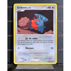 carte Pokémon 106/147 Griknot Lv.12 60 PV Platine VS NEUF FR 