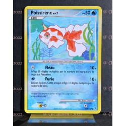 carte Pokémon 107/147 Poissirène Lv.7 50 PV Platine VS NEUF FR 