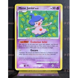 carte Pokémon 115/147 Mime Junior Lv.8 50 PV Platine VS NEUF FR 