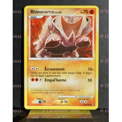 carte Pokémon 122/147 Rhinocorne Lv.23 70 PV Platine VS NEUF FR 