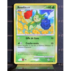 carte Pokémon 123/147 Roselia Lv.17 60 PV Platine VS NEUF FR 