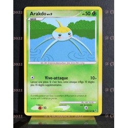 carte Pokémon 130/147 Arakdo Lv.9 50 PV Platine VS NEUF FR 