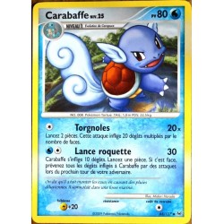 carte Pokémon 65/127 Carabaffe Lv.25 80 PV Platine NEUF FR 