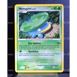 carte Pokémon 81/127 Nénupiot Lv.11 50 PV Platine NEUF FR 