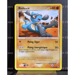 carte Pokémon 91/127 Riolu Lv.15 60 PV Platine NEUF FR 