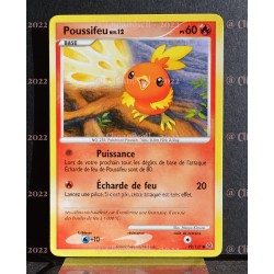 carte Pokémon 99/127 Poussifeu Lv.12 60 PV Platine NEUF FR 