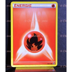carte Pokémon 106/114 Énergie Feu Noir & Blanc NEUF FR 