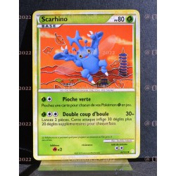 carte Pokémon 43/123 Scarhino 80 PV HeartGold SoulSilver NEUF FR